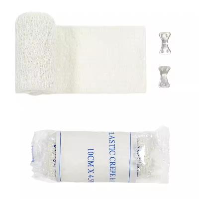 China Cotton ISO13485 Disposable Spandex Medical Cotton Elastic Crepe Bandage for sale