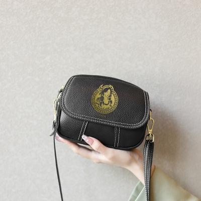 China Copy Adjustable Mini Bags For Women Madame Twelve Constellations Cancer Girls Oem Custom Logo Genuine Leather Shoulder Bag From Crossbody Manufacturer for sale