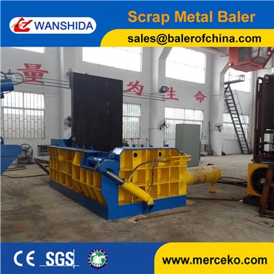 China Hand valve control China Hydraulic Metal Balers compress waste steel for sale