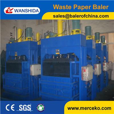 China Vertical Waste cardboards Balers for sale