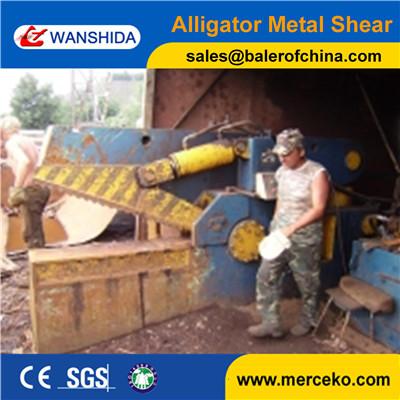 China Q43-3150 315ton cutting force Hydraulic Metal Shear to cutting angle and channel steel with button control for sale