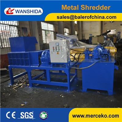 China Waste Scrap Metal Shredder for Aluminum cans drums for sale