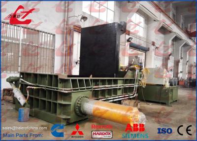 China 250Ton Turn Out Hydraulic Metal Baler Heavy Duty Scrap Baling Press Machine 60kW Motor for sale