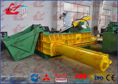 China 200Ton Side Push Out Metal Baling Press Machine PLC Automatic Control Small Door Discharge the Bale for sale