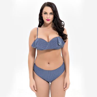 China Plus Size Two piece Swimsuit colorful Swimsuit Women Push up 1930 for sale