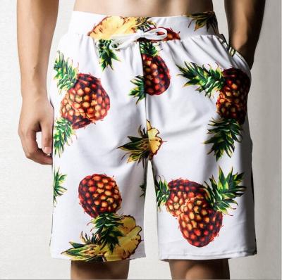 China 2019 Pinapple  swim trunks best mens board shorts swimming trunks with shorts inside for sale