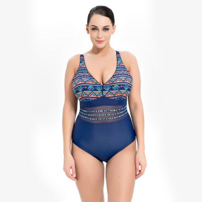 China New Plus Size One piece Swimsuit  Swimsuit Women Push up 1946 for sale