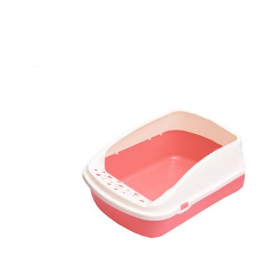 China Good Quality Home Use Various Type Viable Open Door Plastic Toilet Cat Litter Box for sale