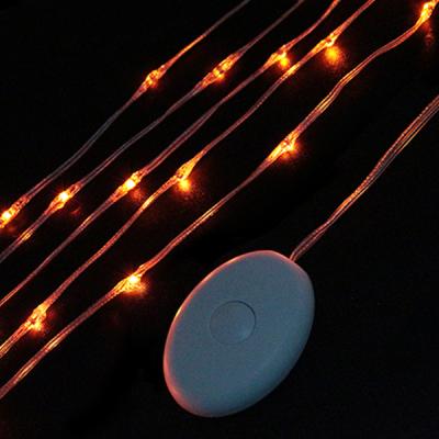 China Garden AAA Battery Box Led Line Lights RGB Multi Color Waterproof Cheap Led Strip Light for sale