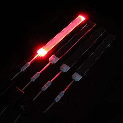 China Binder Led Strip Light Wholesale Rgbw Led Strip Light Waterproof Colorful Battery Operated Led Fiber Optic Fiber Light for sale