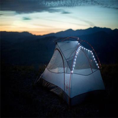 China Waterproof Portable Outdoor Camping Tent Lights String USB Powered LED Rope Light Strip Light For Camping for sale