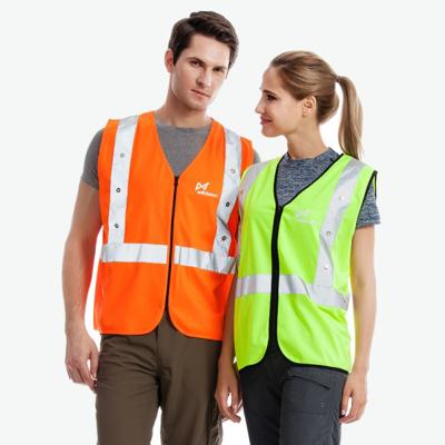 China High Quality Water Proof China Safety Vest High Visibility Road Construction Safety Vest With Led Lights for sale