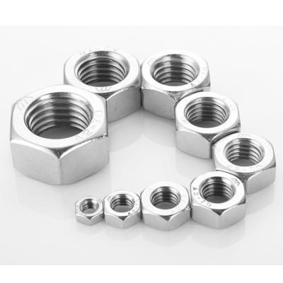 China Contemporary Hexagonal Galvanized Nuts With Splines Galvanized Stainless Steel Screws And Nuts for sale