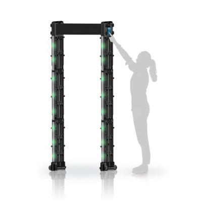 China Portable Folding Type Repeat Metal Detector Body Metal Detector Pull Bar Portable 600T Door for sale