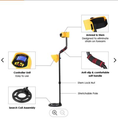 China Treasure Hunting MD-3010II Hobby Gold Underground Metal Detector for sale