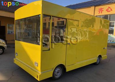 China Runing Electric Mobile Food Truck Catering Heavy Duty For  Tourism Spots for sale