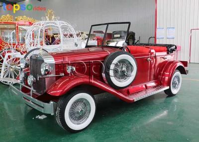 China Coches eléctricos modelo antiguos de visita turístico de excursión del vintage cómodos para el apoyo de la película en venta