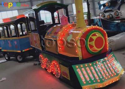 China Walking Street Trackless Train Ride 16 Seat Peppa Pig Trackless Kiddie Train for sale