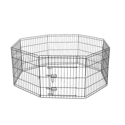 China Wholesale Breathable Cheap Easy Assemble Diy Folding Combination Pet Playpen Wire Free Mesh Animal Cages Enclosure for sale