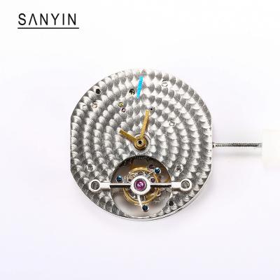 China SANYIN Mechanical Modify Miyota 8215 Tourbillon Movement Japan Customized Mechanical Watch Movement for sale