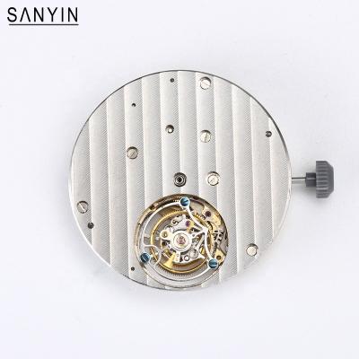 China Miyota Japan Mechanical Tourbillon Movement Frequency 28800 8215 Automatic Winding Mechanism Watch Movement Function Modification SANYIN for sale