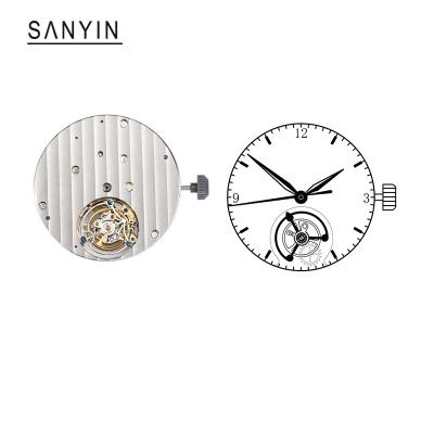 China Fashionable SANYIN support modify function of mechanical watch movement load tourbillon for Japan 8215 movement for sale