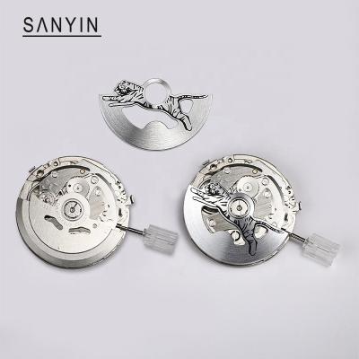 China SANYIN OEM ODM Watch Movement Accessories Parts Manufacturer Brass Design Custom Design Rotor NH35 NH36 Support Your Own for sale