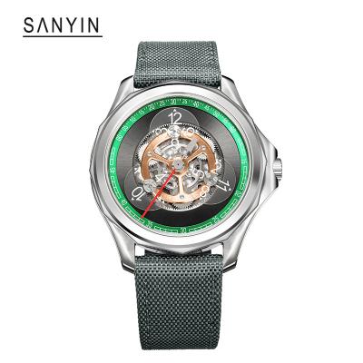 China Power New Next 41mm Reserve 2022 Business Style Japan Motion Charged Function Module Men Automatic Mechanical Watch for sale