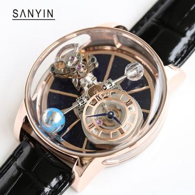 China Hollow Hollow Custom New Fashion Water Resistant Luxury Listed Japanese Quartz Movement Men Watch 2022 for sale