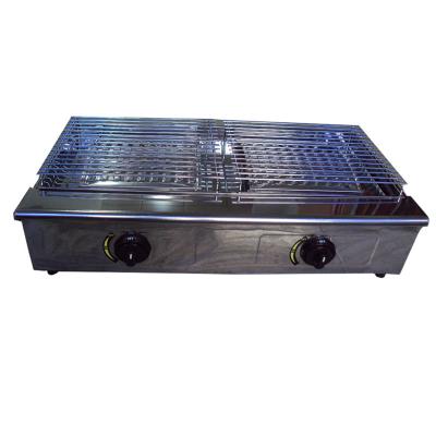 China Factory direct sales adjustable Korean size barbecue grill table gas grill garden gas oven chicken barbecue grill for sale