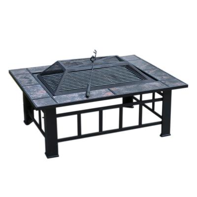 China Adjustable Height Three-in-One Outdoor Multi-Function BBQ Grill Tabletop European Table for sale