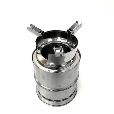 China Easy Assembled Outdoor Cooking Stove Easily Assembled For Camping BBQ Hike And Pellet Stove for sale