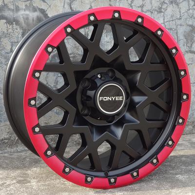 China F2002 Fonyee ALLOY wheels for auto popular offroad mags latest design modified design alloy wheels high quality car rims in stock for sale