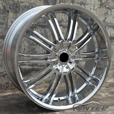 China ALLOY F50385 Chrome 5X115 5X127 r 22 Inch High Quality Car Rim Alloy Wheels For Buick Cadillac Chrysler Chevrolet JEEP Opel Dodge for sale