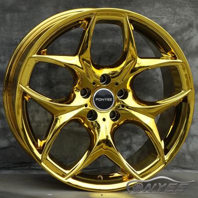 China F80733 aluminum 20 21inch for X5 X6 alloy wheels car rims high quality for sale