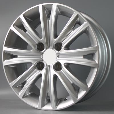 China ALLOY F80342 1560 27 Good Quality Silver Alloy 4X108 65.1 Wheels Original Design Car Edges Models For Automobile for sale