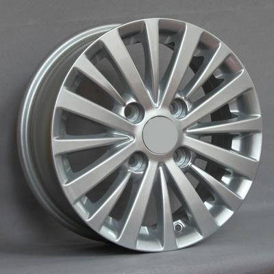 China ALLOY F80C11 1455 38 4X114.3 56.6 silver good quality alloy wheels original design car rims models for auto for sale