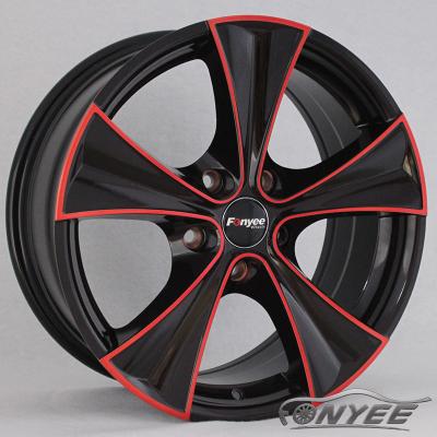 China F88752 aluminum 16 17 inch alloy wheels for auto alloy wheels car rims high quality for sale