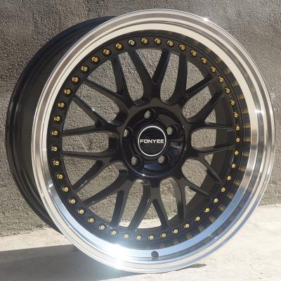 China Aluminum Alloy F66902 17 Inch Car Alloy Wheels For Accord Camry Volkswagen Jetta Santana Golf Ford Focus Civic High Quality Steel for sale