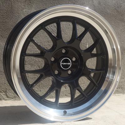 China 17 inch F66605 aluminum alloy car aluminum alloy modified wheels for SaloonMARK X CX-30Grand Vitara evo Q50L KiaKX5High quality steel rin for sale