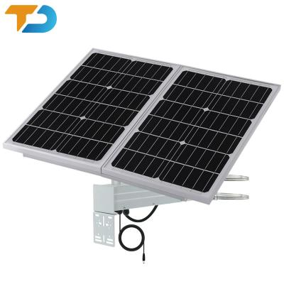 China Quick Installation IP67 TecDeft NEW DC 12V output storage solar electricity 60W 60A Monocrystalline Silicon solar battery storage system for sale