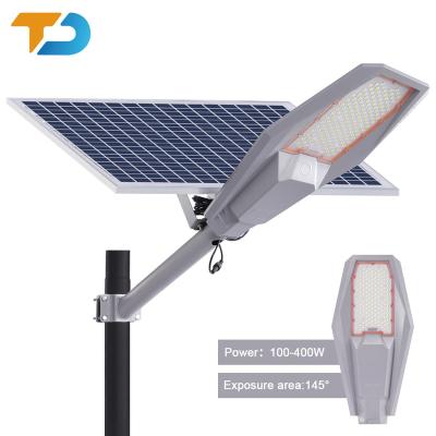 China ROAD TecDeft Wholesale Mini Smart solar street lights outdoor waterproof 200w 100w solar street light for sale