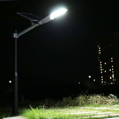 China ROAD TecDeft CE Report Road Lighting Integrated Led Lights Warm White Outdoor Waterproof IP66 All In One Led Street Solar Light for sale