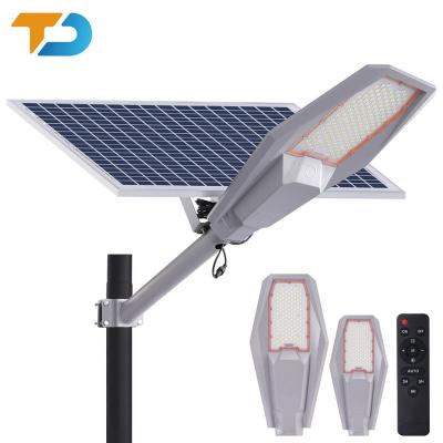 China LANDSCAPE TecDeft manufacturer price list IP65 Waterproof outdoor led power panel lamp solar street light 300w for sale