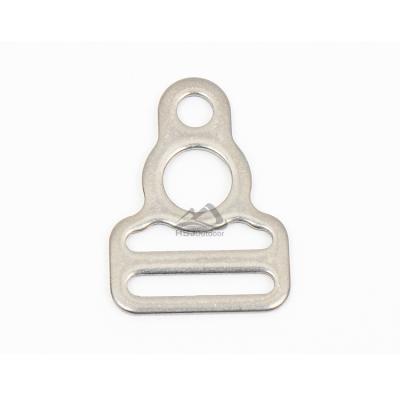 China Outdoor Stainless Steel 3 Holes Camping Tent Accessories Manufacturers Tent Pole Tip Hook Supplier Tent Strap Buckle Factory for sale