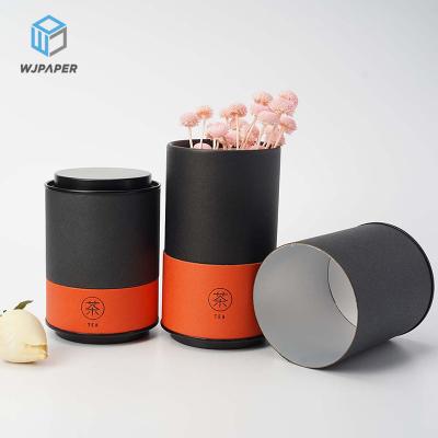 China Eco-Friendly Disposable Custom Round Paperboard Cylinder Packaging Paper Box Cardboard Boxes Paper Packaging Tubes Tube For Food for sale