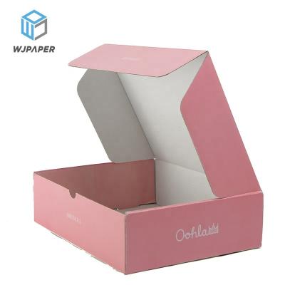 China Wholesale Recyclable Custom Foldable Corrugated Paper Box Box Subdcription Shipping Mailing Listing Cosmetic Box Logo for sale