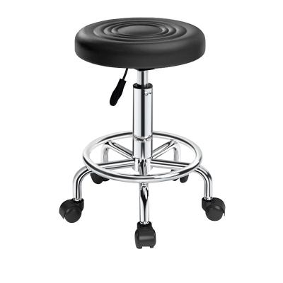 China Best Quality Contemporary Barber Swivel Lift Stool Metal Chair Bar Chair for sale