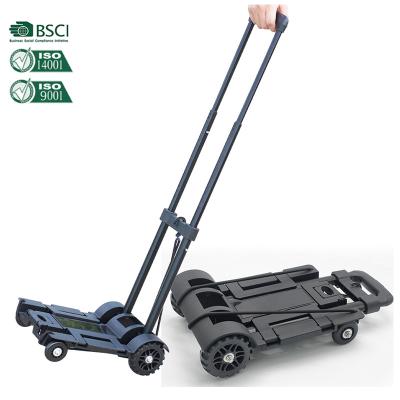 China Mini Mobile Movable Multifunction Moving Tools Folding Folding Trolley Shopping Trolley for sale