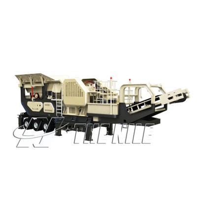 China Complete Type Mobile Jaw Crusher Quarry Building Material Shops Factory Supply Industry Plants Stone Crush Plant For Sale for sale